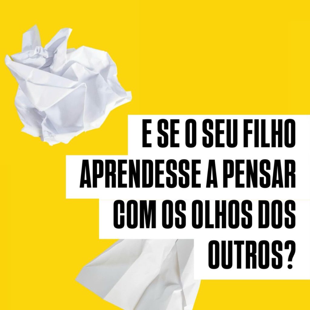 E se o seu filho aprendesse a pensar com os olhos dos outros?