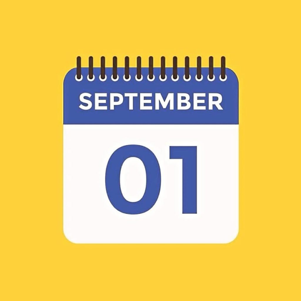 Chegou setembro, e, com ele, um novo ciclo!