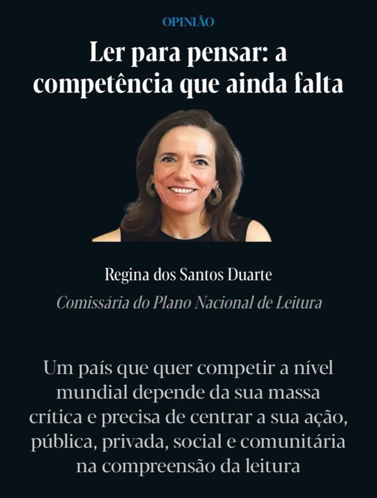 “A escola habituou-se a dar ferramentas de análise literária e linguística, por vezes em…